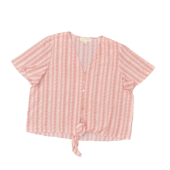 Michael Kors Pink Button-Down Top - Picture 1 of 8